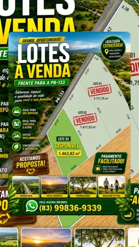 Terreno para chácara c vista
