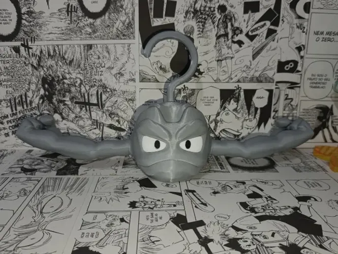 Cabide Suporte de Parede Pokemon Geodude Decorativo