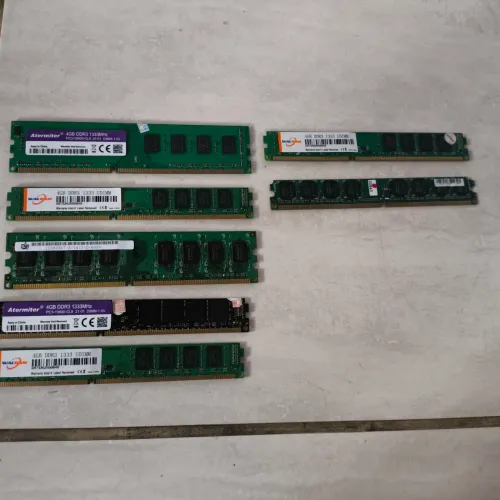 7 cartuchos de memória ram 4 gb 1333 Mhz