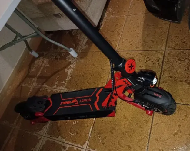 Patinete Elétrico Honeywhale T4B, motor 1000W, 55Km/h, autonomia até 40Km (novíssimo)
