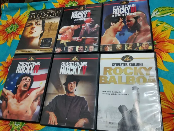 Dvd original Rocky Balboa coleção faço Olx pay 