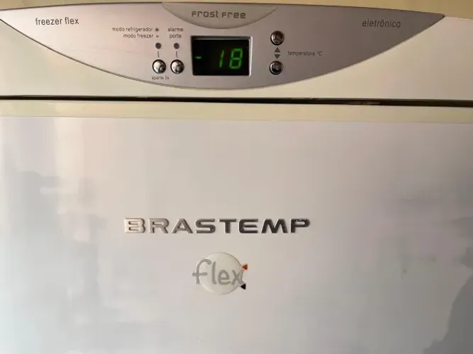 Freezer/Geladeira Brastemp Flex Frost Free 228l - Conversível - Funcionando Perfeitamente