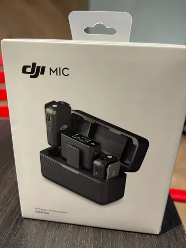 Microfone DJI Mic 2 Canais Sem Fio até 250m - DJI108