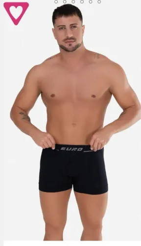 Cueca boxer com e sem costura 