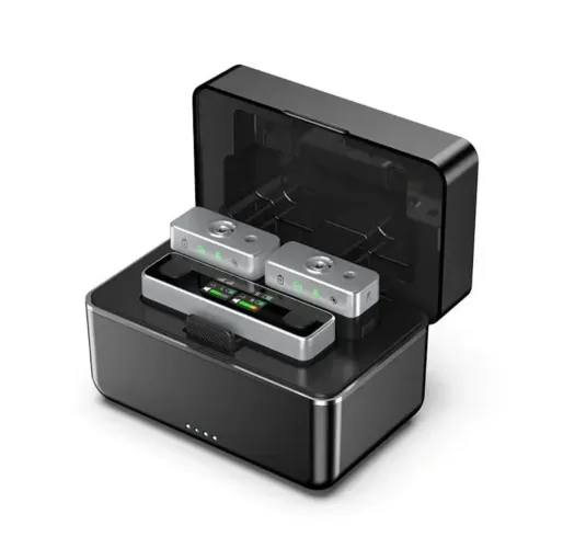 Microfone sem fio Ulanzi U-Mic AM18 lapela