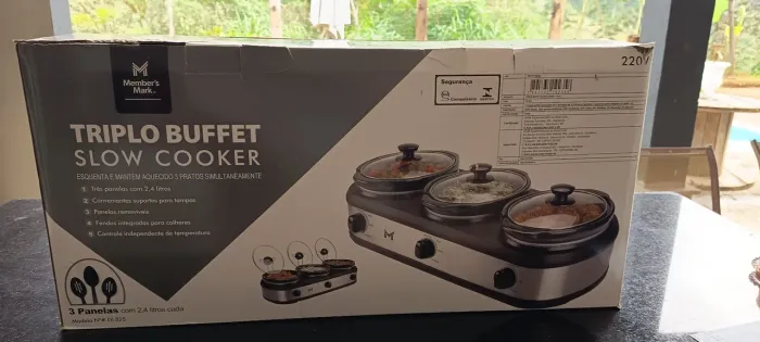 Triplo buffet 220v
