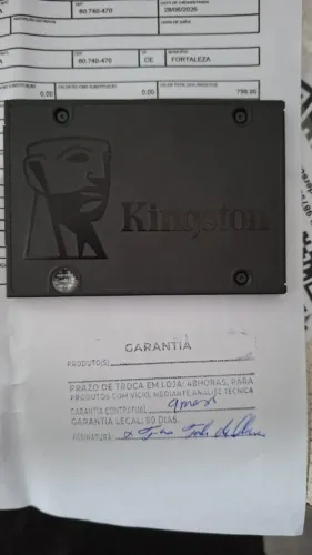 SSD Kingston A400 480GB  SATA III de 2,5