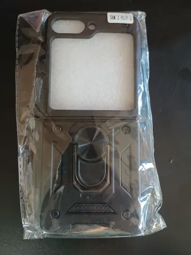 Capa para Samsung Z6 Flip Armor Defender Anti-Impacto com Anel Magnético