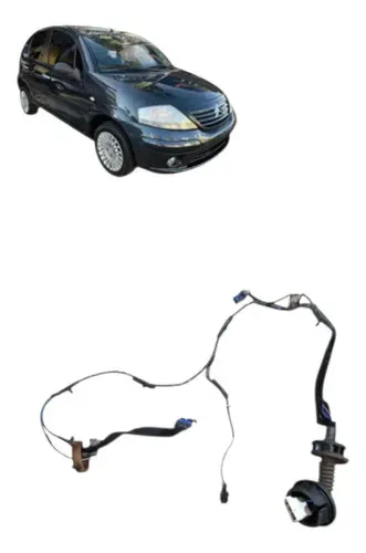 Chicote Elétrico Porta Dianteira Citroen C3 Glx 2003 2012