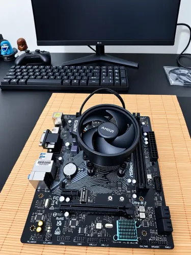 Kit ryzen - Ryzen 5 5500 + A520M HVS