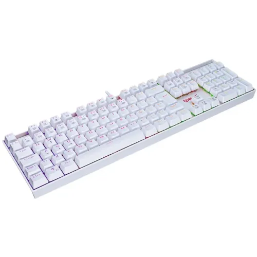Teclado mecânico Red Dragon Mitra White