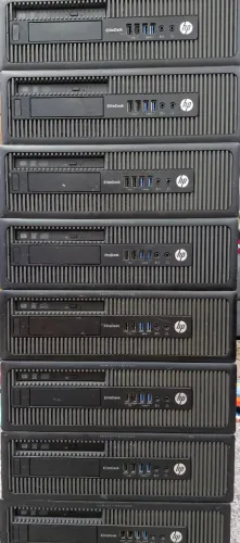 Desktop HP EliteDesk 800 G1 SFF, i7 4Th, 8 GB, SSD 240Gb DVD RW