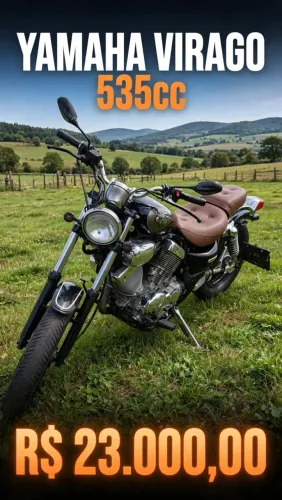 Yamaha Virago 535c XV aceito trocas