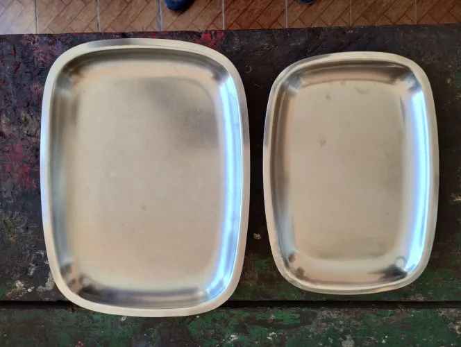 2 BANDEJAS EM INOX MERIDIONAL 