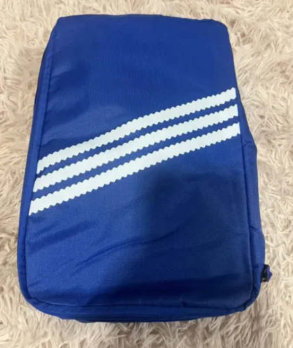 Bolsa adidas azul para tênis