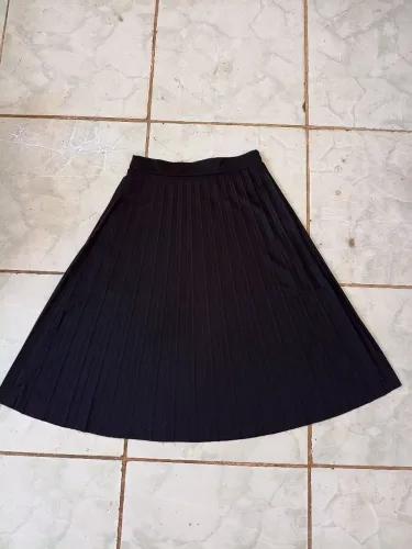 Saia Midi plissada