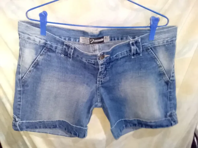 2 SHORTS FEMININOS N°46. (DIMENSÃO/MANGO)