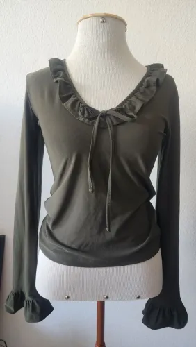 Blusa Inverno babados
