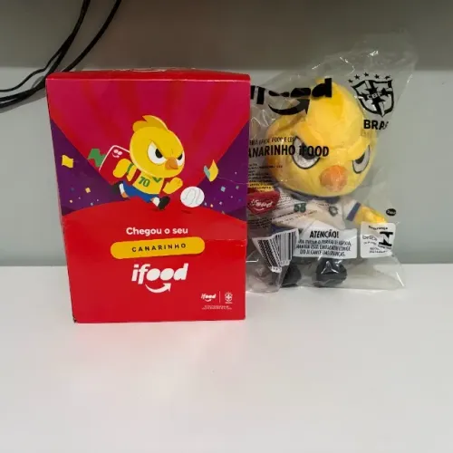 Pelúcia Canarinho Ifood 1962