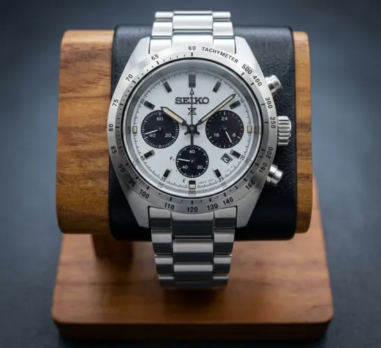 Relógio Seiko Prospex Speedtimer Cronógrafo verde novo