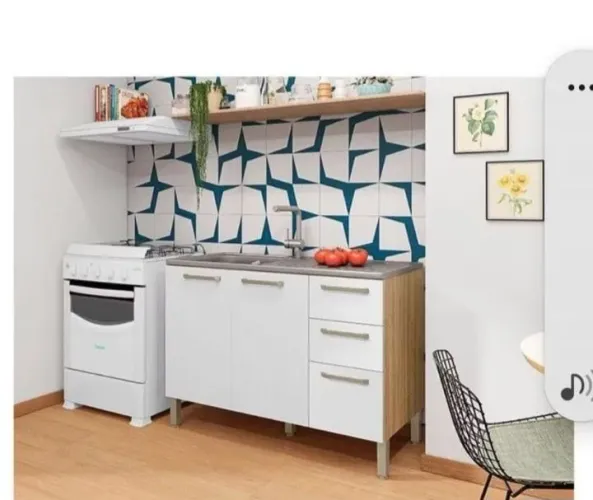 Gabinete de cozinha. 2 PORTAS, 3 GAVETAS