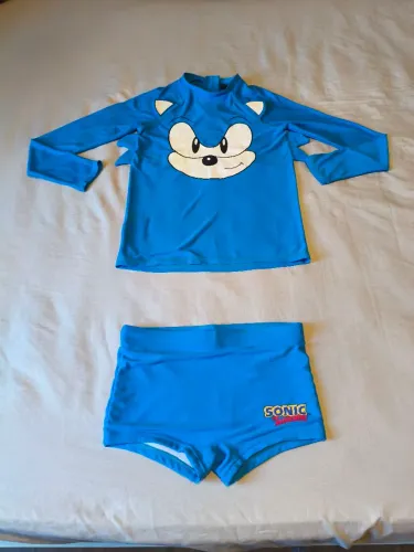 Conjunto infantil Sonic 8 original