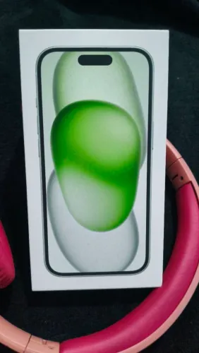 iPhone 15 128GB Verde (Green) - Novo, Lacrado na Caixa