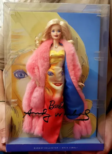 BARBIE ANDY WARHOL GOLD LABEL