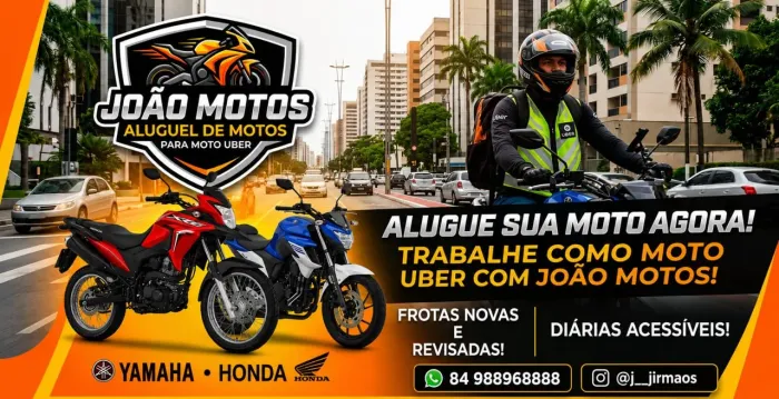 Aluga-se moto para app