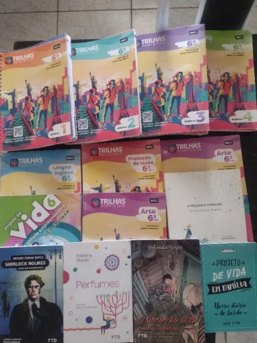 Kit Trilhas Livros didático 6º ano 
