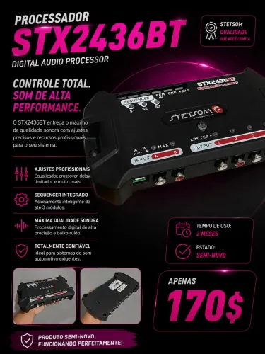 Processador stetson (novo)