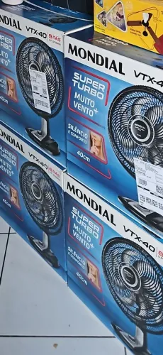 Ventilador turbo mondial 8 pás