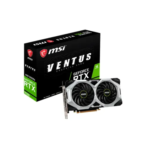 Placa de Video MSI GeForce RTX 2060 Ventus GP OC, 6GB