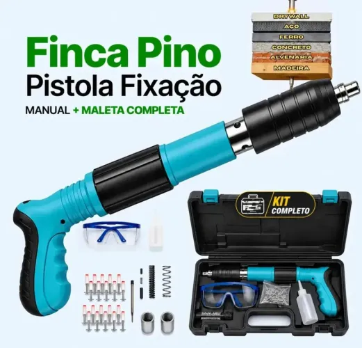 Fica Pino Pistola de fixação