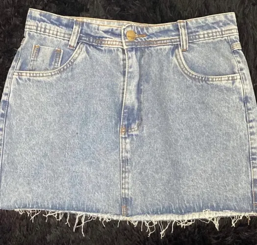 Saia jeans