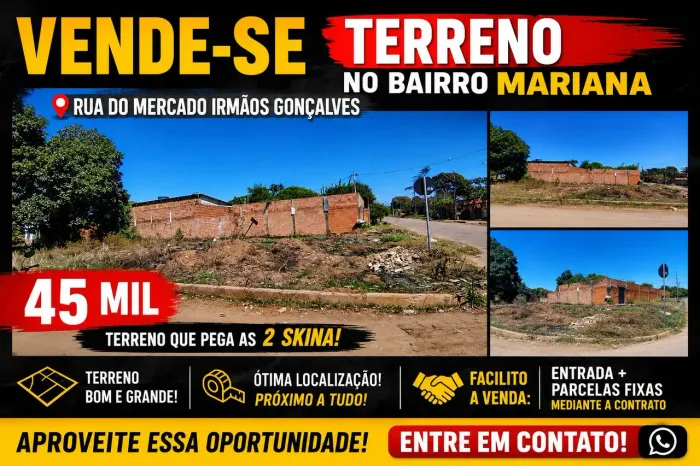 Terreno a venda 