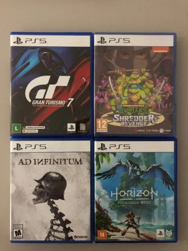 Jogos de PS5 - Envio Olx Pay