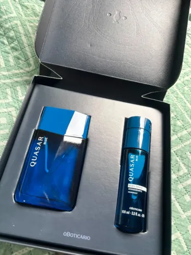 Kit Presente Masculino Quasar Blue - O Boticário (Original)