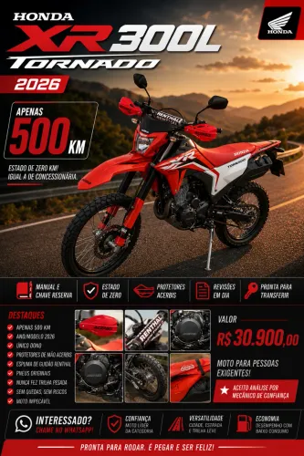 HONDA XR 300L TORNADO