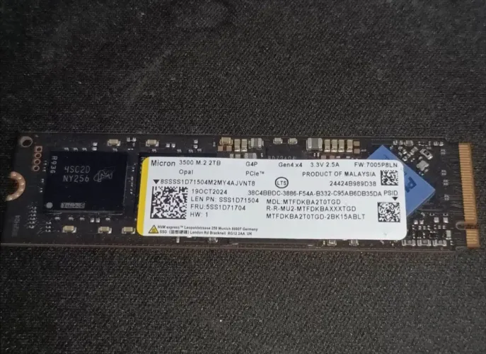 SSD nvme 2tb Micron