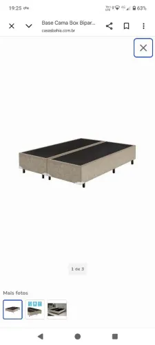 Base para cama box Queen