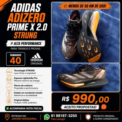 Tênis Adidas Adizero Prime X 2.0
