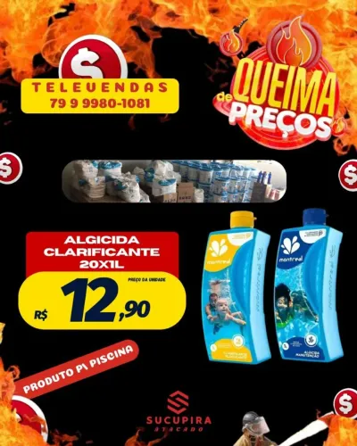 Algicida e Clarificante
