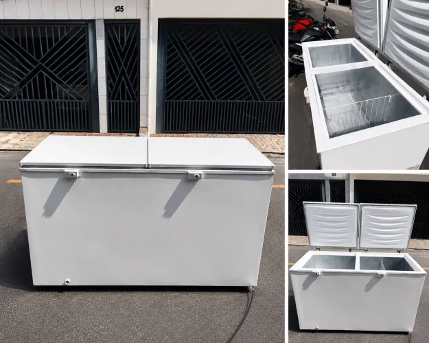 ? Freezer Electrolux H500 Dupla Ação 500L | Funcionando Perfeitamente | 220V