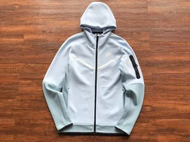 Nike Sportswear Tech Fleece Full-Zip Hoodie Celestine Blue Nk blusa moletom jaqueta azul