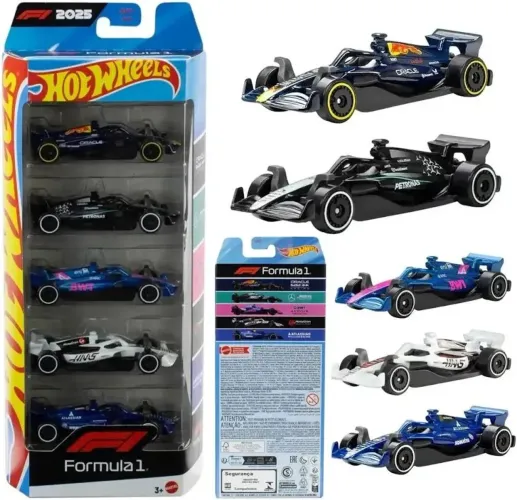 Hotwheels Pack Formula 1 (2025)