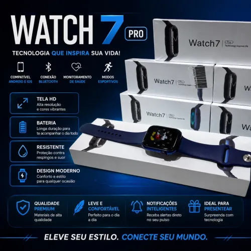 Relógios Smartwatch W7 pró