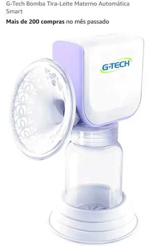 Bomba tira leite Elétrica G-Tech quase nova