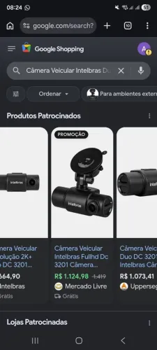 Câmera Veicular Duo Intelbras, pra sair logo