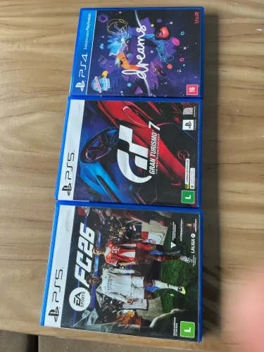 3 jogos PlayStation 5 originais